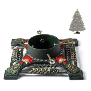 Christmas Tree Stand with Water Reservoir, Heavy Duty Universal Xmas Tree Stand for Real Trees