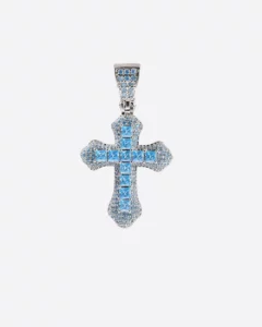 Blue Cross Pendant