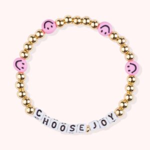 CHOOSE JOY/Personalized Customization Letter Bracelet