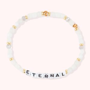 ETERNAL / Personalized Beads Letter Bracelet