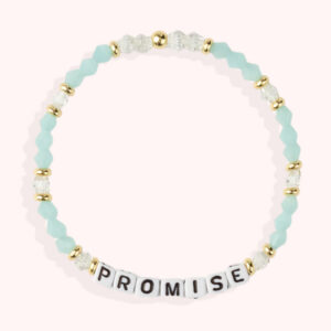 PROMISE / Personalized Beads Bracelets Handmade Gift